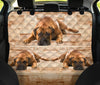 Lovely Bullmastiff Print Pet Seat Covers