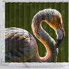 Beautiful Swan Bird Print Shower Curtains