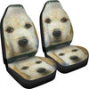 Golden Retriever Puppy Art Print Car Seat Covers