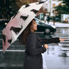 Labrador Retriever Pattern Print Umbrellas