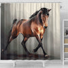 Tennessee Walking Horse Print Shower Curtain