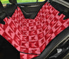 Red Butterfly Patterns Print Pet Seat Covers