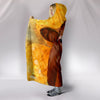 Limousin Cattle Print Hooded Blanket