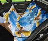 Salmon Crested Cockatoo Print Pet Seat Covers