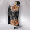 Cute Djungarian Hamster Print Hooded Blanket