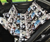 Siberian Husky Eyes Print Pet Seat Covers