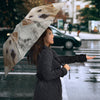 Cute Labrador Retriever Print Umbrellas