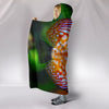 Discus Fish Print Hooded Blanket