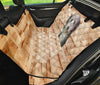 Lovely Bearded Collie Print Pet Seat Covers