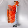 Lovely White Persian Cat Print Hooded Blanket