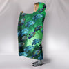 Jack Dampsy Fish Print Hooded Blanket