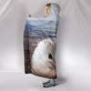 Chinese Hamster Print Hooded Blanket