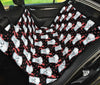 Maltese Dog Heart Pattern Print Pet Seat covers