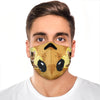 Toyger Cat Print Premium Face Mask