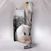 Cute Chinese Hamster Print Hooded Blanket