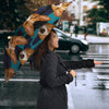 Basenji Dog Patterns Print Umbrellas