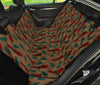 Scarlet Macaw Patterns Print Pet Seat Covers