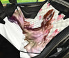 Irish Red and White Setter On Heart Print Pet Seat Covers