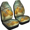 Kingfisher Bird Art Print Car Seat Covers