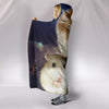 Cute Roborovski Hamster Print Hooded Blanket