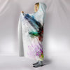 Amazing Bird Painting Print Limited Edition Hooded Blanket