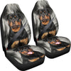 Rottweiler Print Car Seat Covers