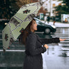 Chartreux Cat Patterns Print Umbrellas