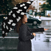 American Eskimo Dog Pattern Print Umbrellas
