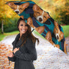 Basenji Dog Patterns Print Umbrellas