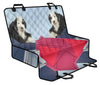 Old English Sheepdog Print Pet Seat Covers