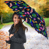 Parrot Floral  Print Umbrellas