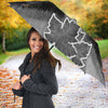 Welsh Black cattle (Cow) Print Umbrellas