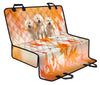 Lovely Bichon Frise Print Pet Seat Covers