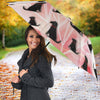 Labrador Retriever Pattern Print Umbrellas