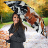 Holstein Friesian cattle (Cow) in Lots Print Umbrellas