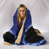 Lovely Chinese Hamster Print Hooded Blanket