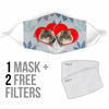 Norwegian Forest Cat Print Face Mask