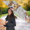 Pembroke Welsh Corgi Print Umbrellas