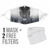 Savannah Cat Print Face Mask- Limited Edition