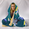 Cynotilapia Afra Fish Print Hooded Blanket