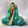 Jack Dampsy Fish Print Hooded Blanket