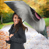 Laughing Alaskan Malamute Print Umbrellas