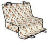 Lhasa Apso Paws Patterns Print Pet Seat Covers