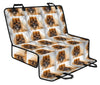 Tibetan Spaniel Face Patterns Print Pet Seat Covers