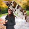 Cute Basset Hound Print Umbrellas