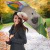 Cute Parrot Print Umbrellas