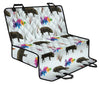 Large Black Pig Patterns Print Pet Seat Covers