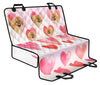 Pekingese On Heart Print Pet Seat Covers