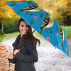 Acadian flycatcher Bird Patterns Print Umbrellas