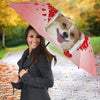 Pembroke Welsh Corgi Print Umbrellas